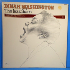 DINAH WASHINGTON THE JAZZ SIDES 2X LP 1976 ORIGINAL GREAT CONDITION! VG++/VG+!!B