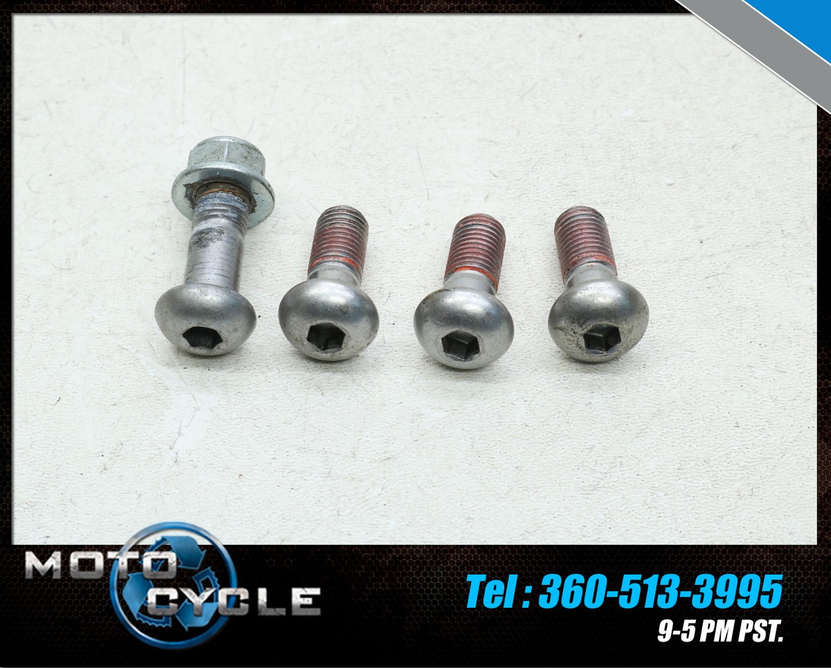 2005 KAWASAKI ZX6R ZX636 ZX6 ZX 636 SUBFRAME SUB FRAME MOUNT BOLTS