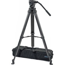 Vinten System Vision Blue flowtech75 with Mid-Level Spreader Tripod Kit VB-FTMS
