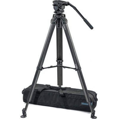Vinten System Vision Blue flowtech75 with Mid-Level Spreader Tripod Kit VB-FTMS