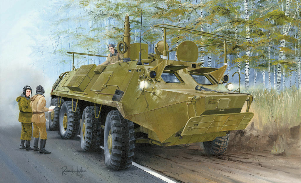 Trumpeter 01576 - 1:35 BTR-60P BTR-60PU - New