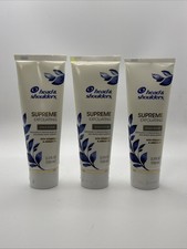 3 x Head  Shoulders SUPREME Exfoliating Scalp Scrub Vitamin E  Argan Oil 3.3oz