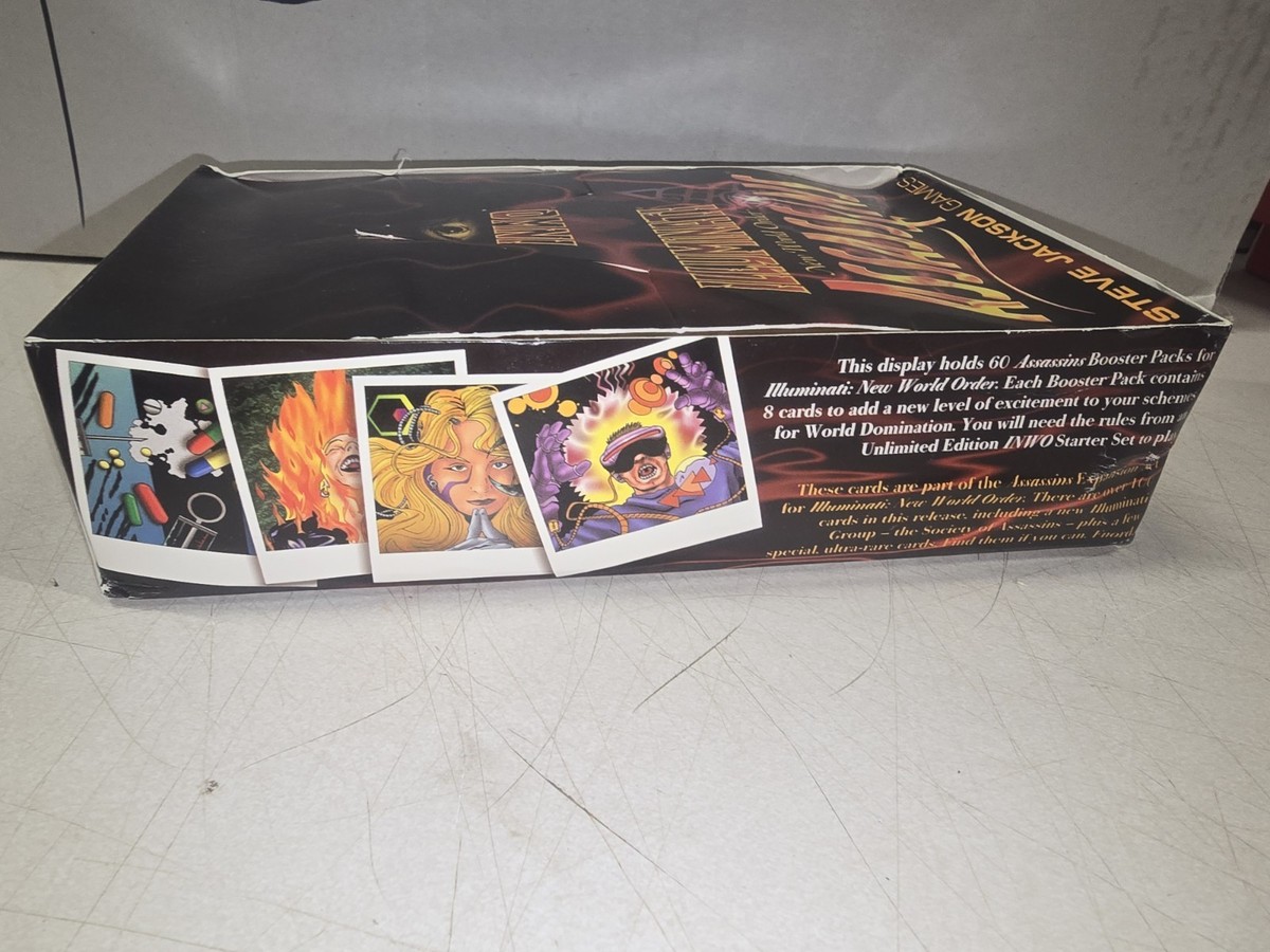 ILLUMINATI ASSASSINS New World Order Collectible INWO Card Box