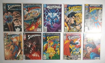 Superman DC Comic Book Lot