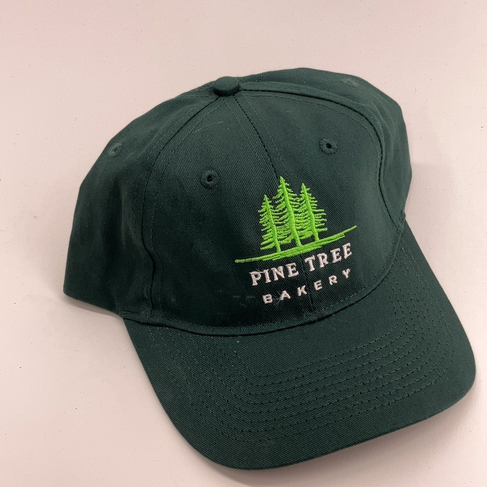 Pine tree bakery green hat - image 1