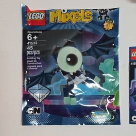 LEGO Globert 41533 MIXELS Series 4 Complete Set 45 pcs Polybag Globert Character