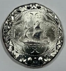 1622 Atocha 8 Reales Daniel Carr Restrike Shipwreck Silver Cob - Stunning Coin