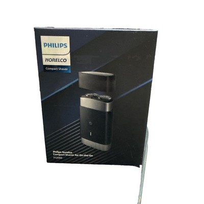 Philips Norelco Compact Portable Wet + Dry Men's Electric Shaver PQ888/81 NEW!