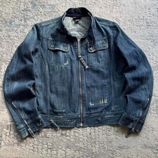 Diesel Vintage Denim Zips Jacket Size L