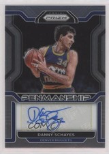 2021-22 Panini Prizm Penmanship Danny Schayes #PM-DSY Auto 0b4t