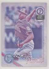 2018 Topps Gypsy Queen Missing Black Plate Luis Perdomo #90 0c6