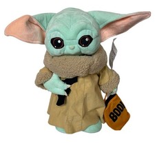 Star Wars Mandalorian Baby Yoda The Child Plush Halloween Greeter w/ Boo Bag NWT