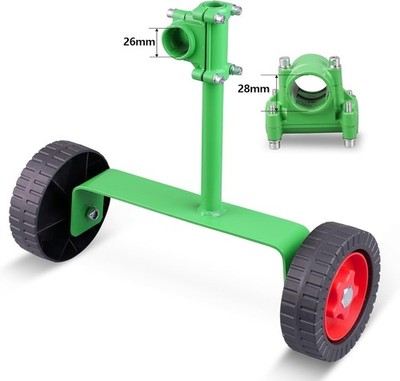 Verstellbares Freischneider Stützrad 26 mm & 28 mm Schaft Grasschneider - UK-Bestand