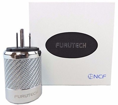 FURUTECH FI-50M NCF (R) High-End Grade Power Plug Rhodi