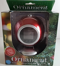 2008 FSG Digital Photo Christmas Ornament 59 Photo Capacity 1.5" Screen XMAS