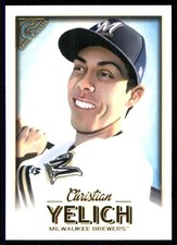 Christian Yelich 2018 Topps Gallery #5 Brewers MLB READ FREE SHIP AutographDen