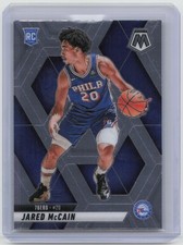 Jared McCain Base Panini Mosaic #228 NM Rated Rookie