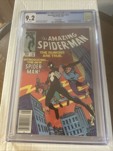 Amazing Spider-Man #252 - CGC 9.2 - WP - Key - Newsstand Variant Edition (1984)