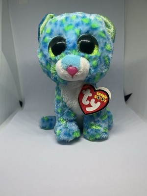 Ty Beanie Boos Leona Leopard Plush Stuffed Animal Toy - Mint Condition