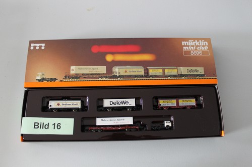 Märklin mini club, Spur Z, Art. 8696, Reginal-Set Berlin, mit 4 Güterwagen, neu | Zustand: Neu