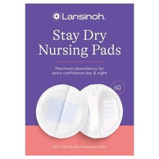 Lansinoh Stay Dry Nursing Pads 60 Count