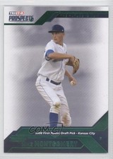 2009 TRISTAR Prospects Plus Green 21/25 Mike Montgomery #75 0a1