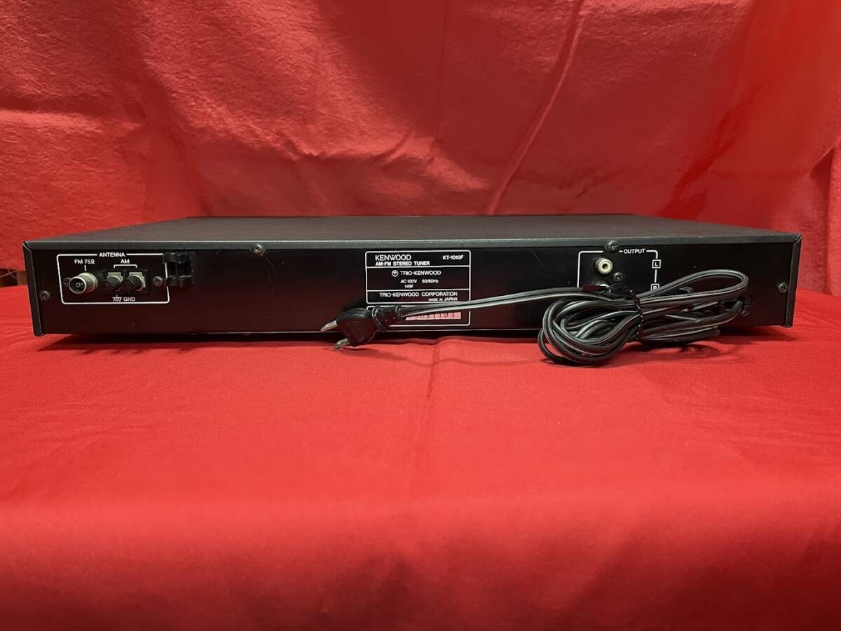 KENWOOD ケンウッド KT-1010F FM/AMチューナー Kenwood KT-1010F
