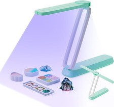 UV Light for Resin Curing, UV Resin Light, Wireless Rechargeable UV Lamp, 3-In