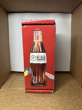 Coca-Cola Collectible Special Olympics 2015 Coke Bottle with Box World Games