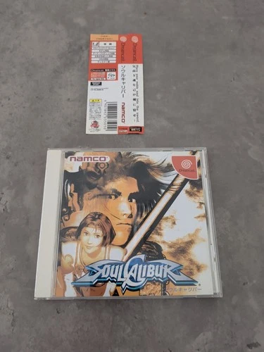 Soul Calibur Dreamcast Game with Spine Card and Manual Japan USED