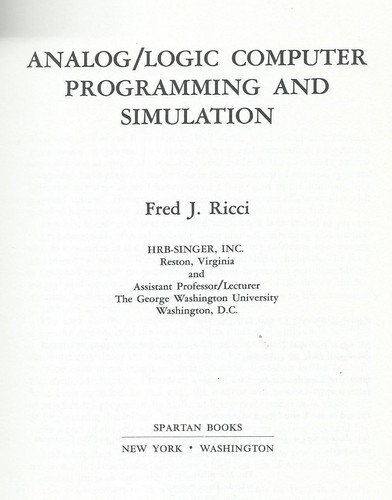 Analog/logic computer programming and simulation - Bild 3 von 3