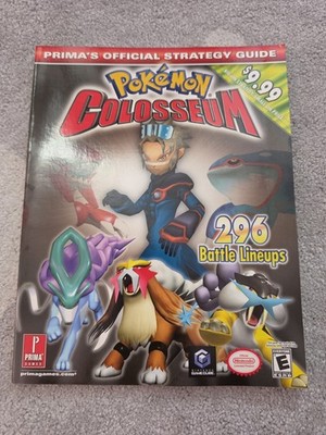 Pokemon Colosseum Strategy Guide Nintendo gamecube official