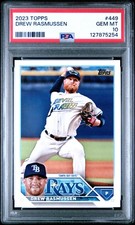 2023 TOPPS #449 DREW RASMUSSEN PSA 10