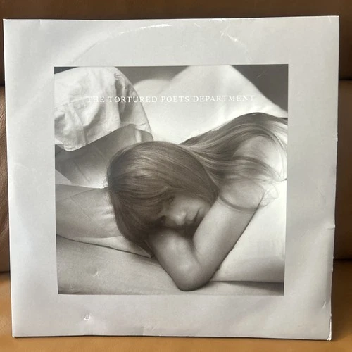 Taylor Swift The Tortured Poets Department Beige Double Vinyl - The Bolter VG+