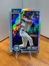 2026 Topps Series 1 - LUKE RALEY - 142 Seattle Mariners Rainbow Foil