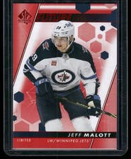 2022-23 SP Authentic #184 Jeff Malott Limited Red