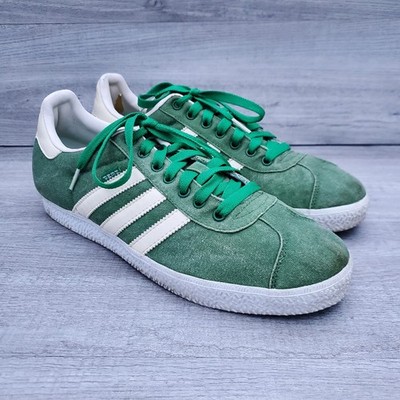 Adidas Gazelle II 420 Hemp Green White Mens 10 G13353 Rare Retro