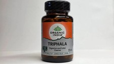 3 x Organic India Triphala 60 Caps Each For Digestion Colon Immunity Support