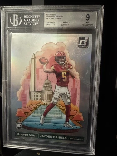 2024 Panini Donruss - Downtown! Jayden Daniels #16 Oversized (RC)