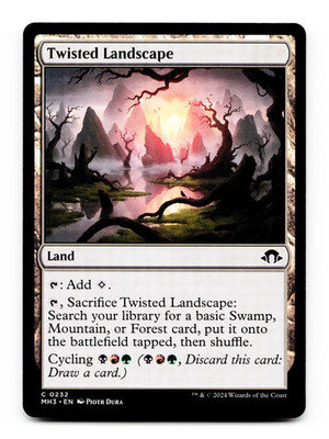 Twited Landscape [Modern Horizons 3] Magic MTG - MH3 NM