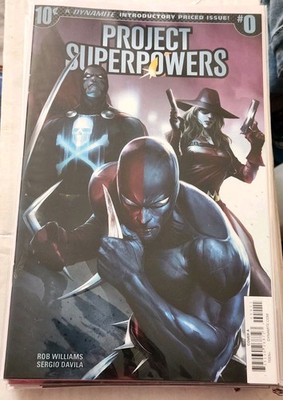 Project Superpowers #0-6 Complete Series Mattina Covers Dynamite Ent. NM Books