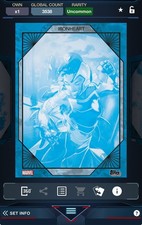 Topps Marvel Collect 2022 CMYK Series 6 Cyan - Ironheart