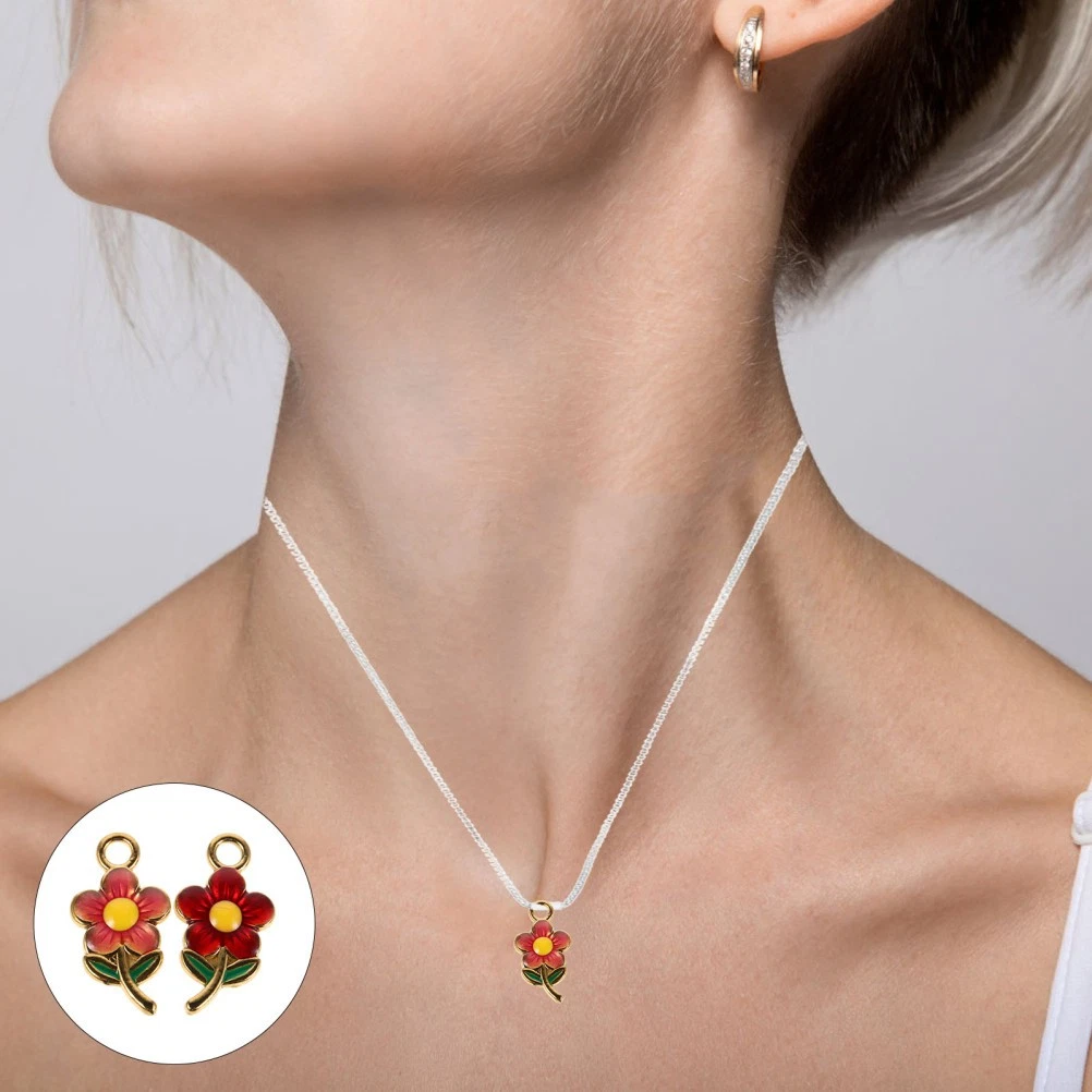 Set Di 30 Ciondoli Colorati Per Gioielli Fai Da Te, Misti In Lega, Dimensioni 0,8-2,7 Cm, Per Collane, Bracciali E Accessori