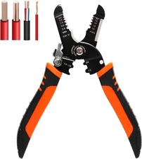 Wire Stripper, 3-rd Generation Wire Strippers or Crimping Tool, 5-IN-1 Wire Crim