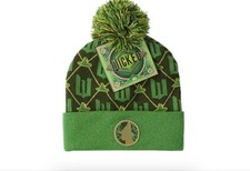 Wicked Elphaba Green Pom Pom Knitted Beanie WICKED: For Good