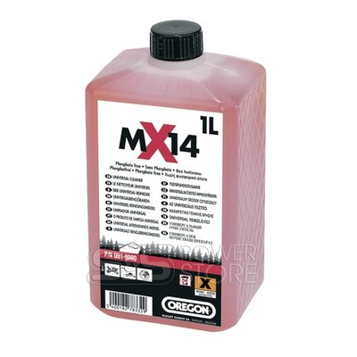Oregon MX 14 Werkstatt Kettensägen Flüssigreiniger Universalreiniger 1 Liter