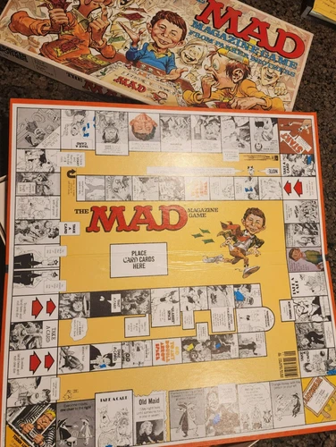 The MAD Magazine Board Game From Parker Brothers Vintage 1979 Complete ￼