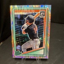 2025 Donruss Optic Ethan Anderson Orange Velocity Rated Prospect SP RARE MLB