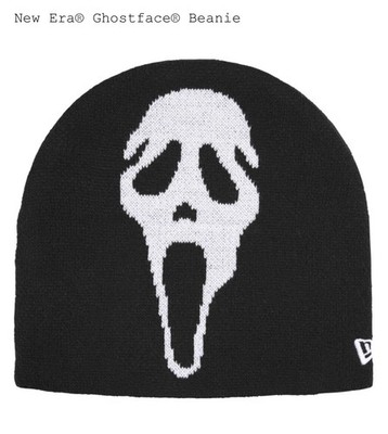 Supreme New Era Ghostface Scream Beanie Black CONFIRMED | eBay
