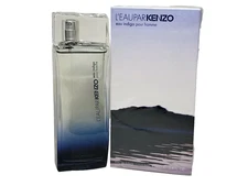 L'eau Par KENZO Eau Indigo Pour Homme 3.4 oz EDT 100ml Concentree! Discontinued!